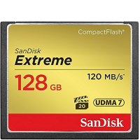 Карта памяти SanDisk Extreme CF UDMA7, 128GB