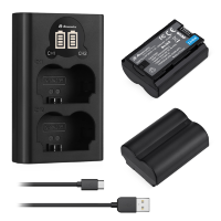 2 аккумулятора + зарядное устройство Powerextra NP-W235