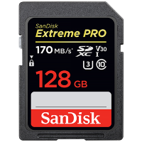 Карта памяти Sandisk Extreme Pro SDXC Card 128GB V30 UHS- I U3